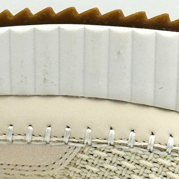 Universal Thread Womens Light Beige Platform Sneakers Size 12 Textured Knit NWD - Picture 8 of 9